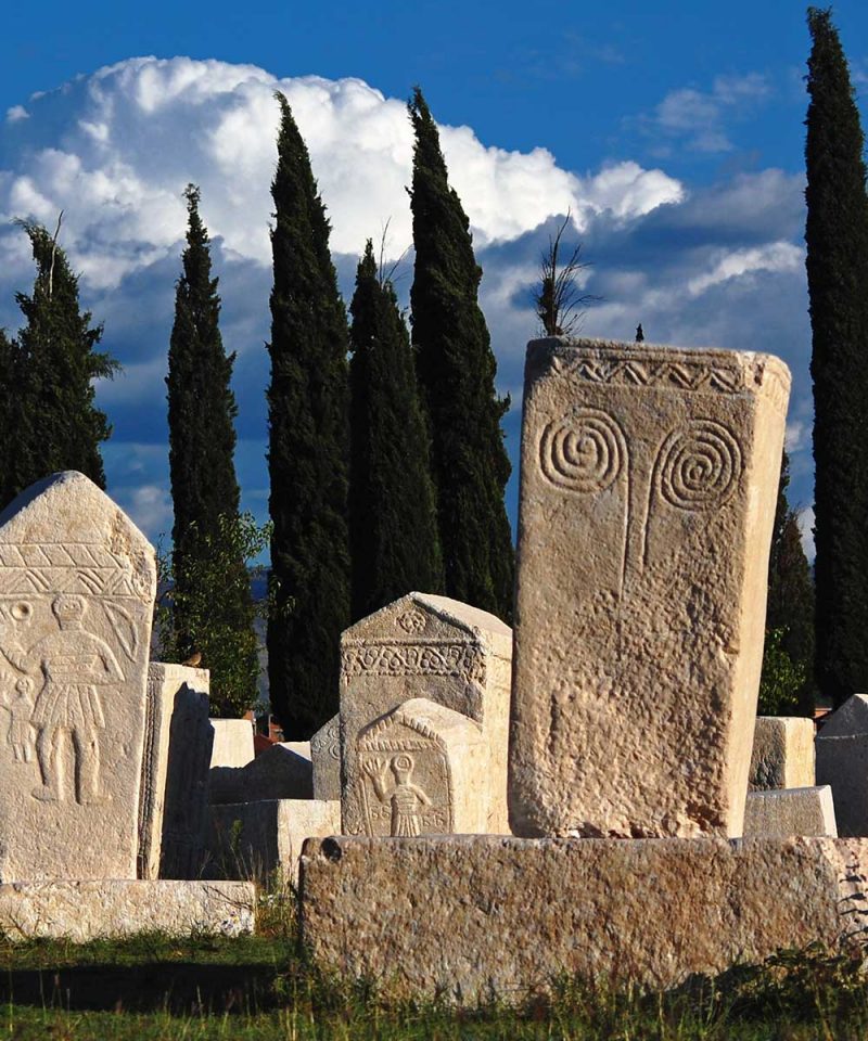 Radimlja - a stećak necropolis located near Stolac